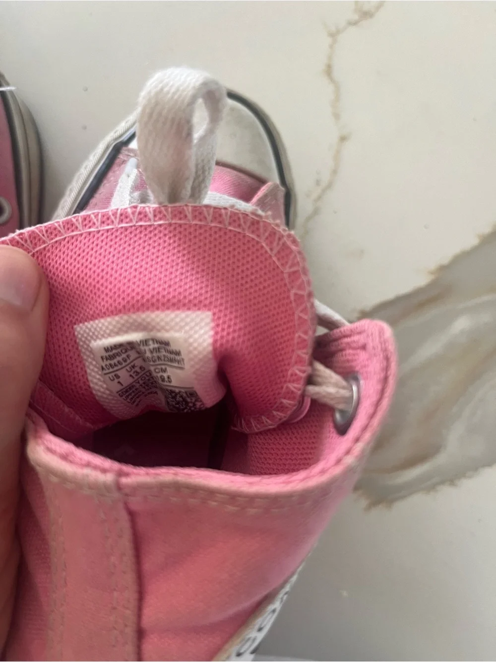 Converse Kids Pink High Top Chuck Taylor Sneakers